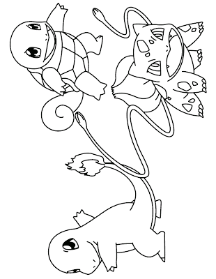 Bulbasaur coloring page 4