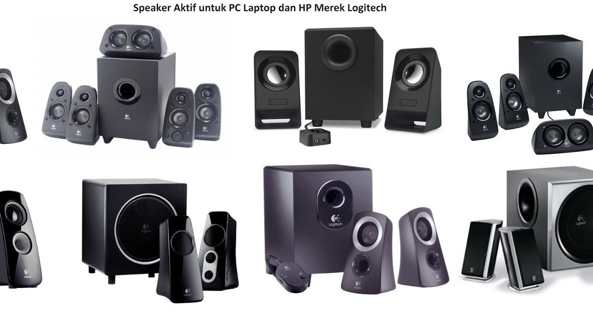 Speaker Aktif Logitech untuk PC Laptop dan HP Harga Speaker Aktif