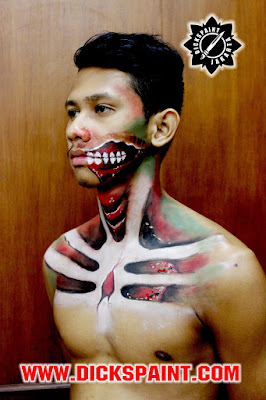 make up zombies jakarta