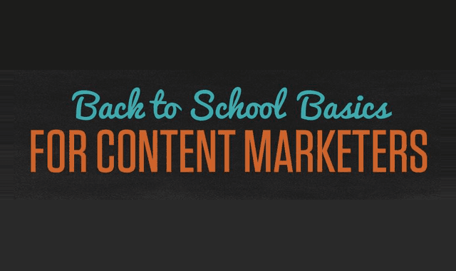Image: Back to School Basics for Content Marketers