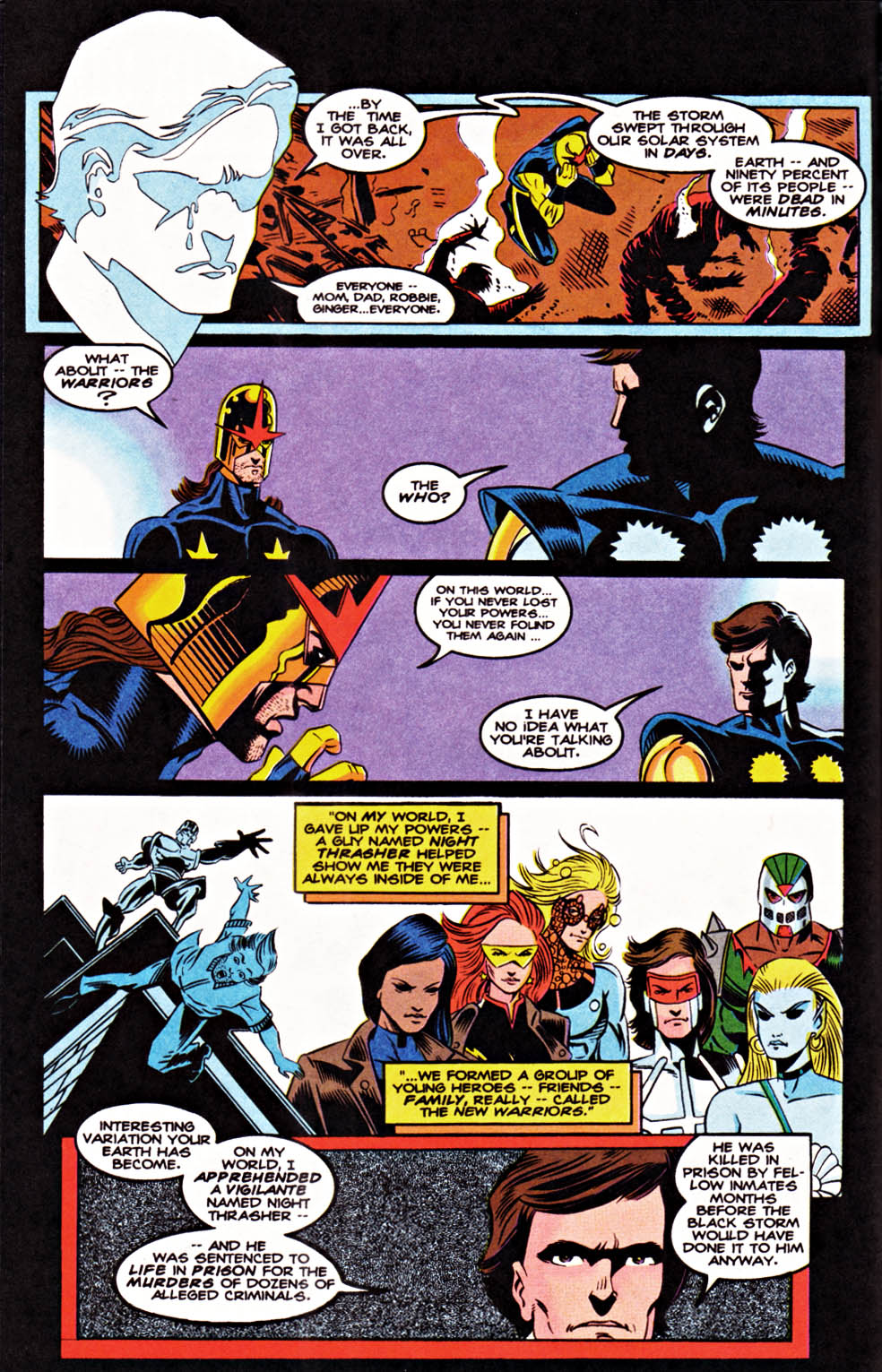 Read online Nova (1994) comic -  Issue #6 - 8