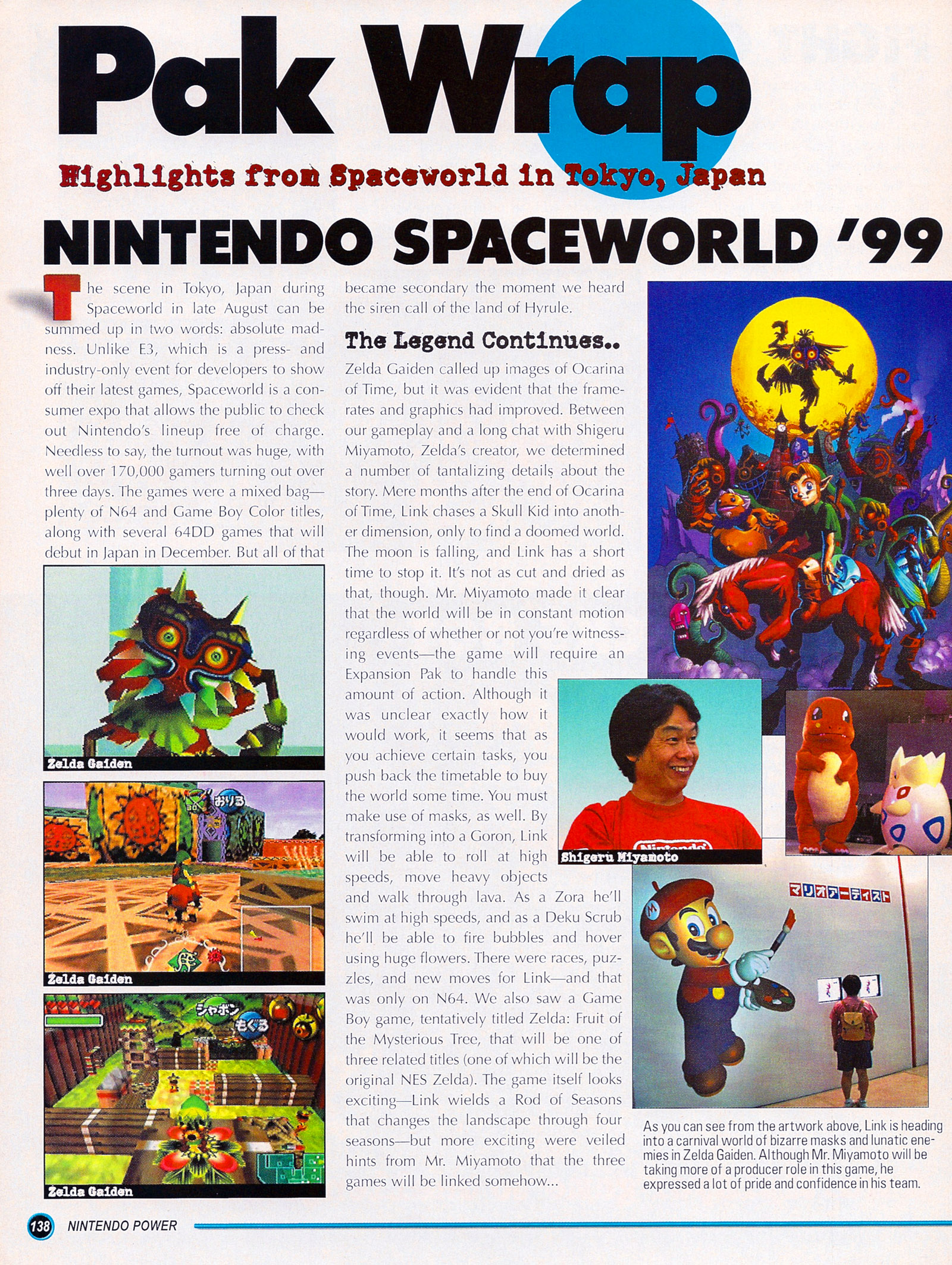 Read online Nintendo Power comic -  Issue #125 - 165