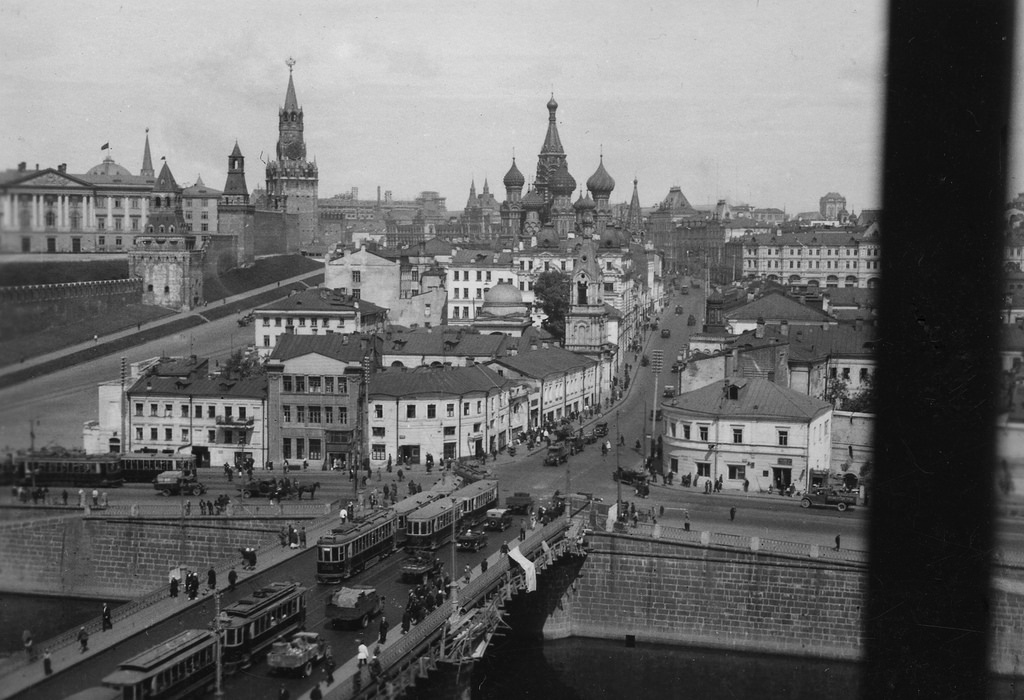 Photos of Moscow in 1930s