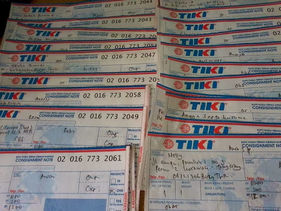Bukti Pengiriman De Nature Indonesia