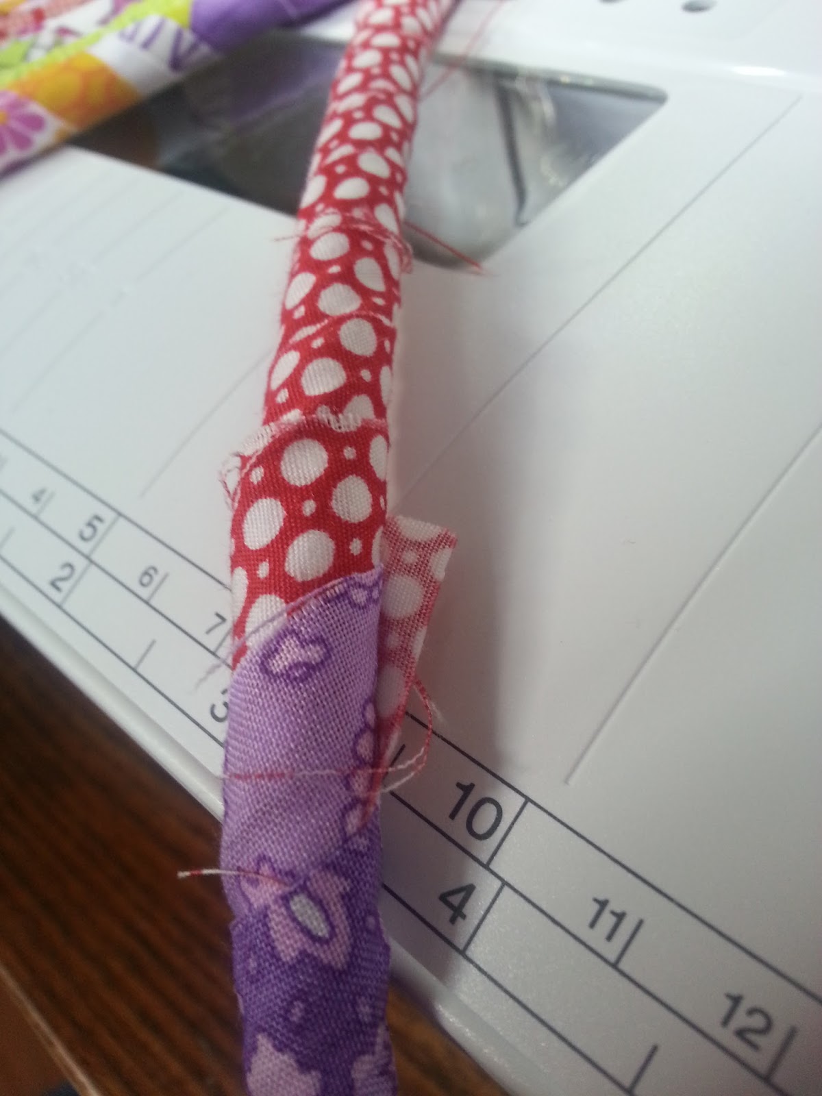 RicRac How to sew a fabric rug Tutorial