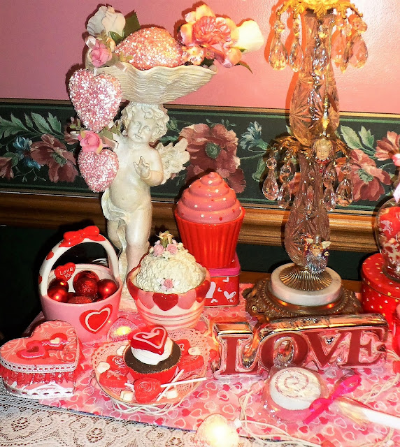 DEBBIE-DABBLE BLOG: Dining Room Valentine Buffet, 2017