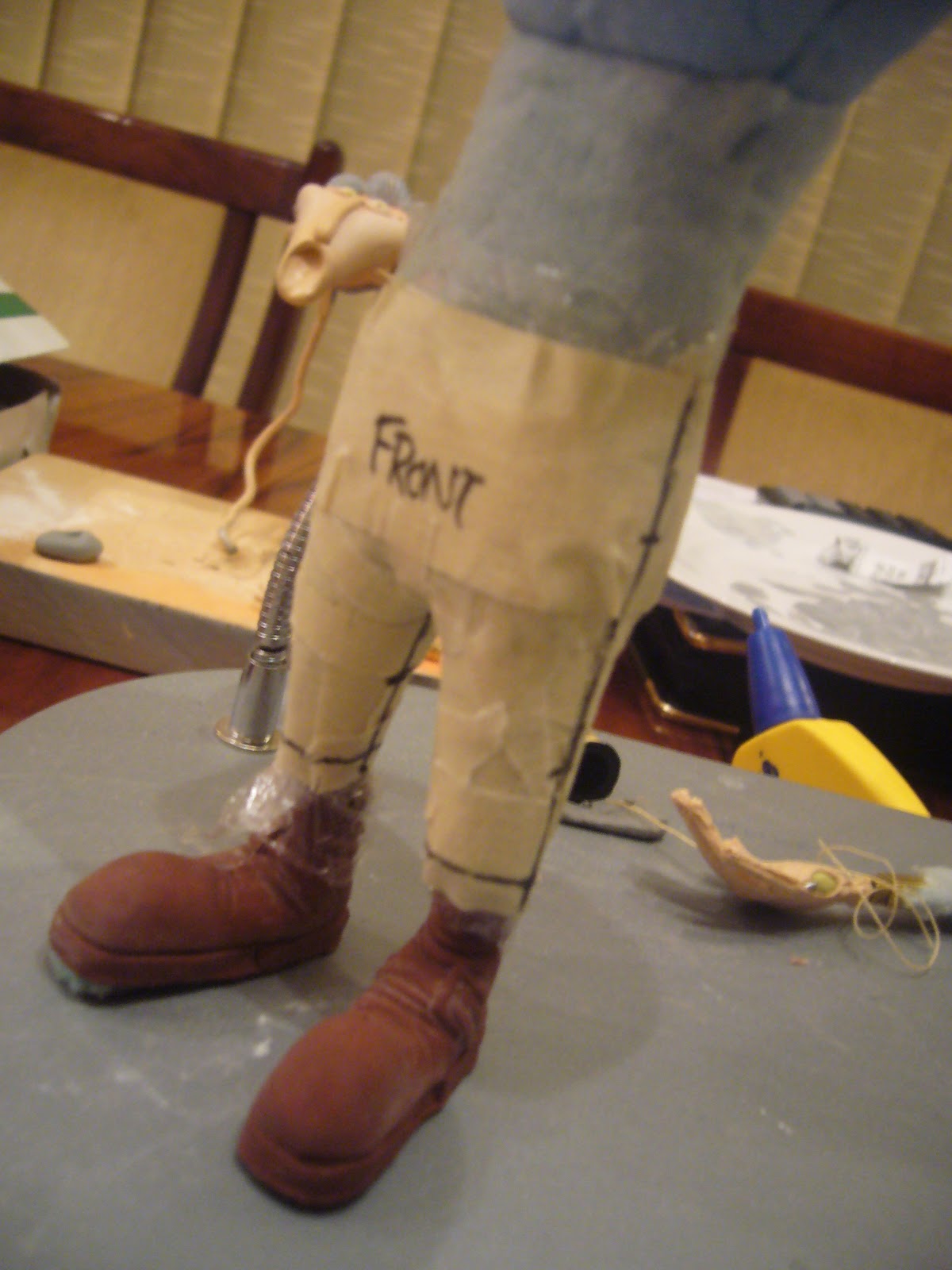 Sean Gregory Animation: Week 5: Puppet Making (Padding, Skinning ...