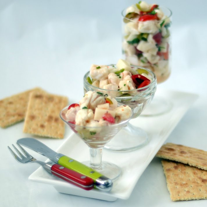 The Foodie Couple Halibut Ceviche