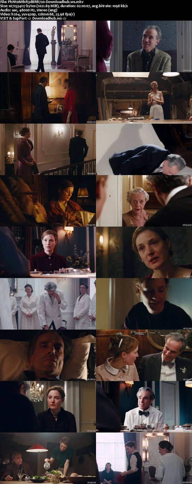 Phantom Thread 2017 English 720p BRRip 1GB ESubs