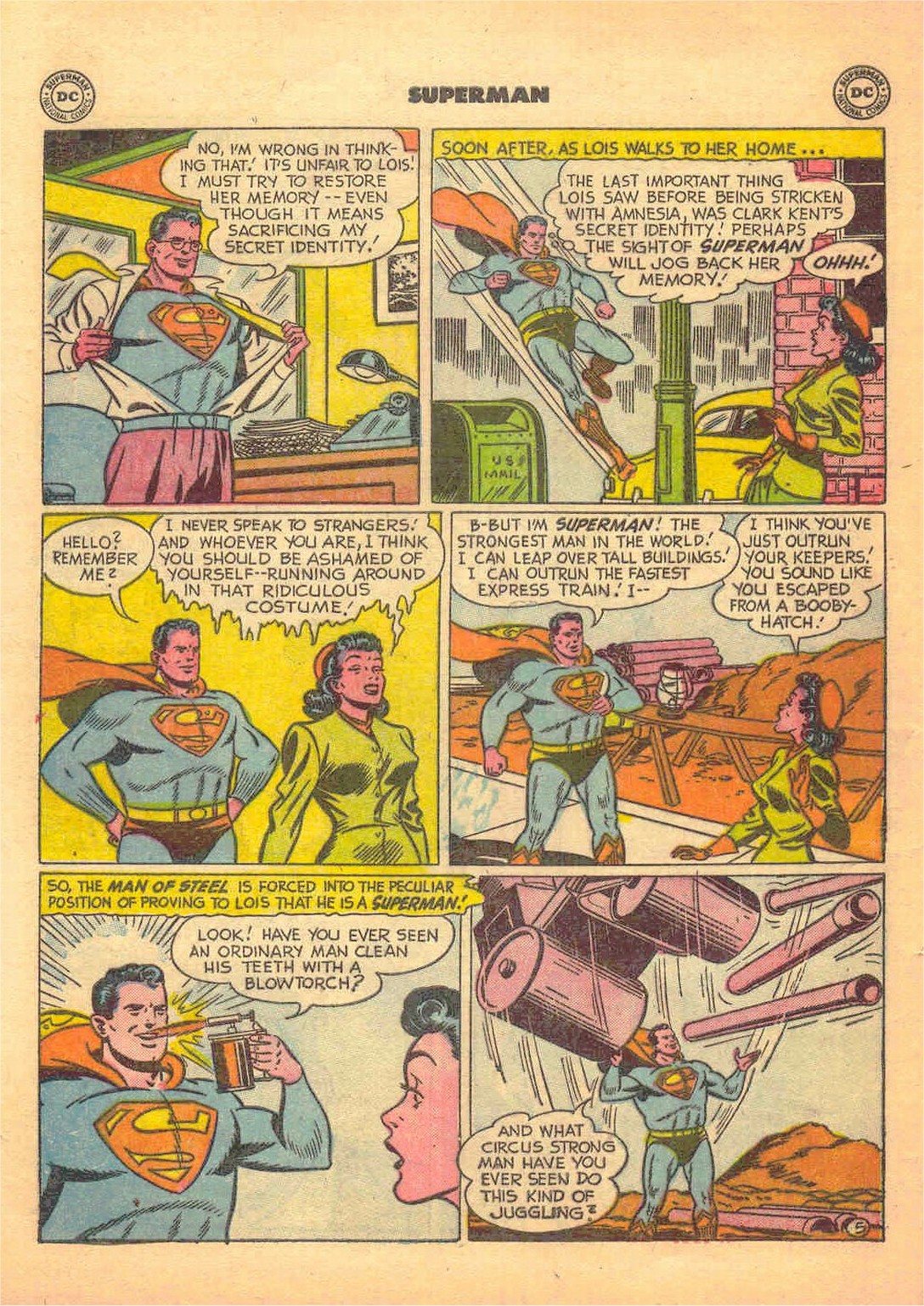 Read online Superman (1939) comic -  Issue #75 - 39