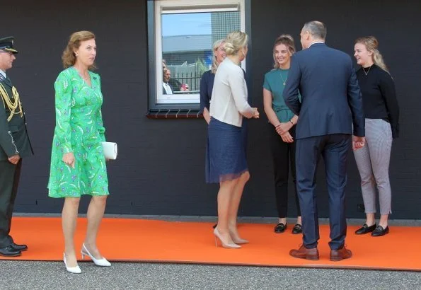 Dutch Queen Maxima made a working visit to Bouwgroep Dijkstra Draisma in Dokkum