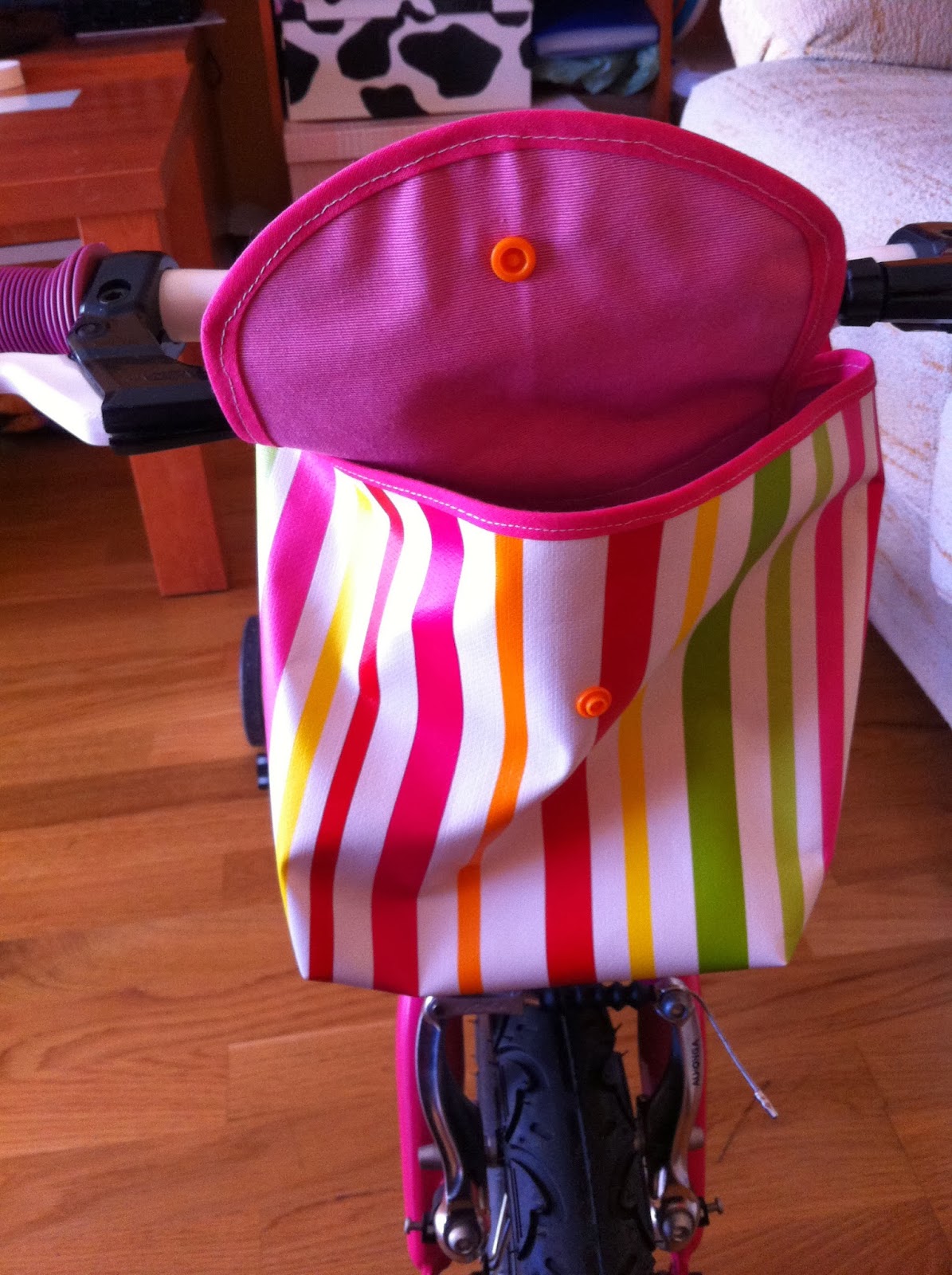 Cosiendo para Dos Cesta para bici