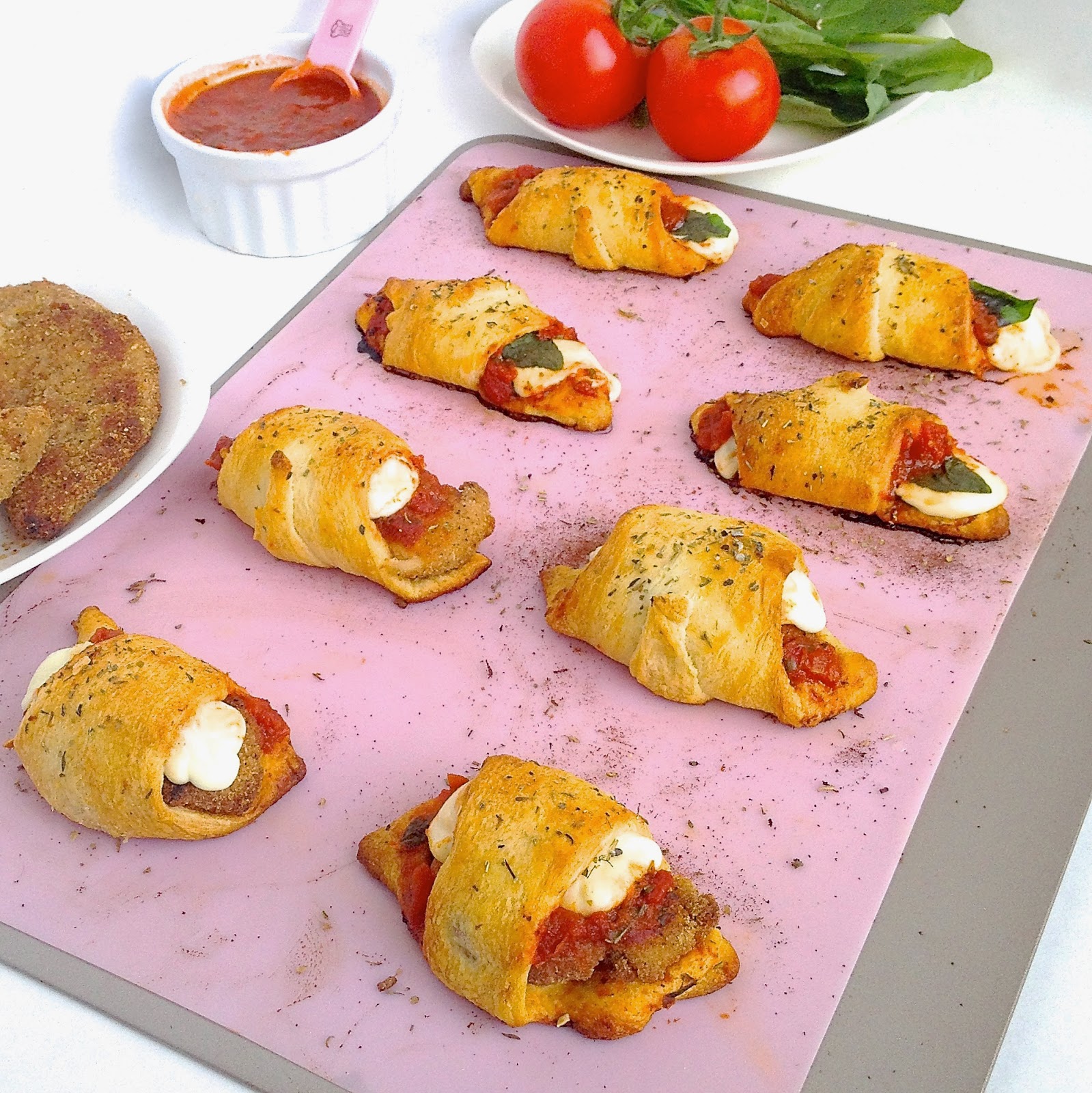 Caprese Crescent Rolls (with low fat option) The Lindsay Ann