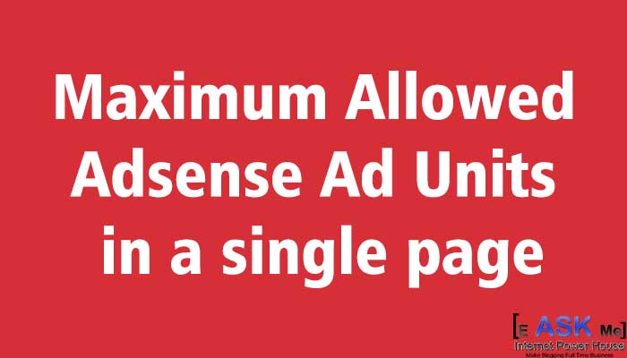 single page ad