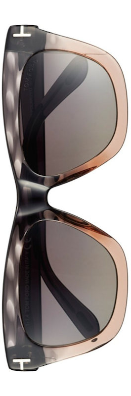 Tom Ford 'Celina' 55mm  Polarized Sunglasses