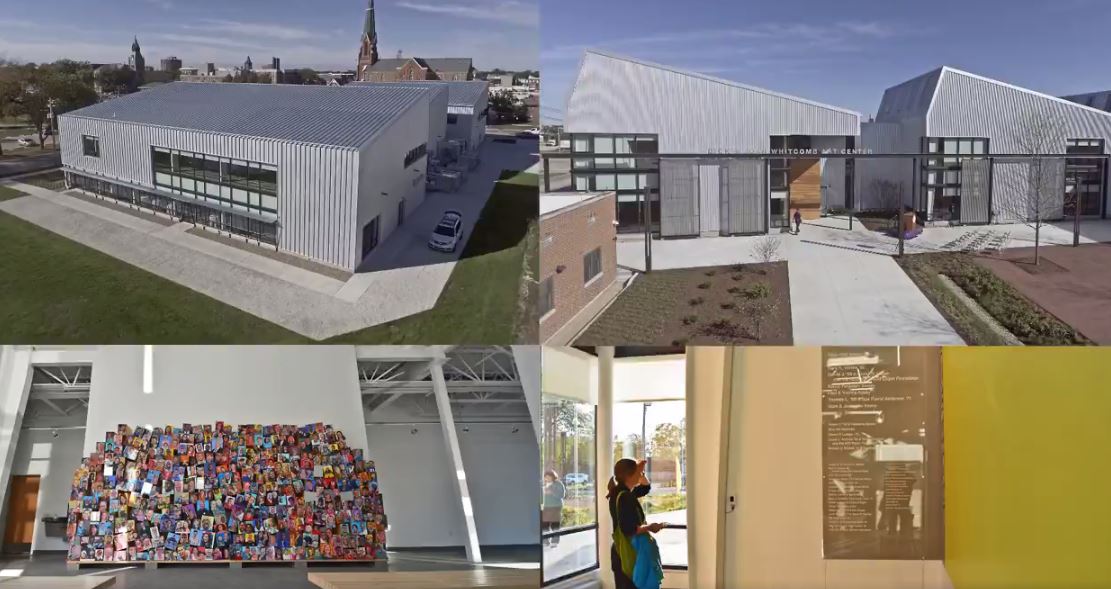 Knox College - Dick & Joan Whitcomb Art Center - Galesburg, IL - Construction Progression Video