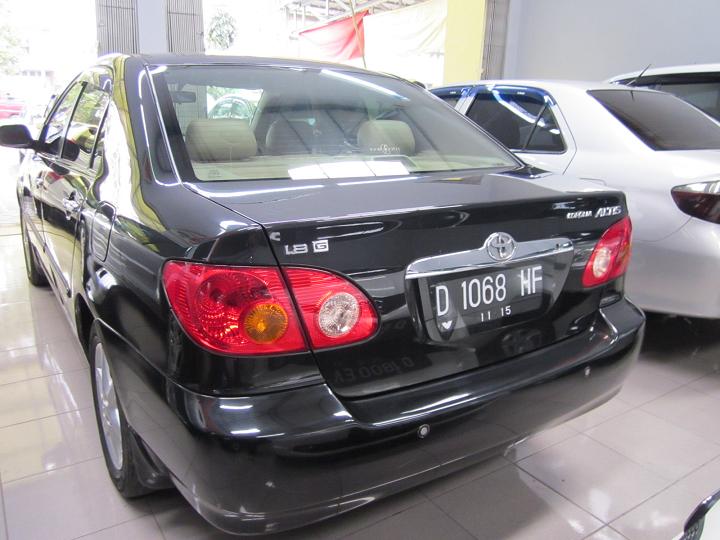  Mobil  Bekas  Toyota Corolla Altis  2001 Hitam Metalik