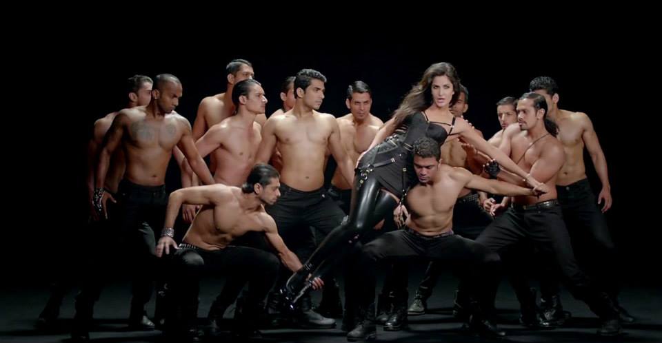 Katrina Kaif hot in Black Dress in Dhoom 3 song