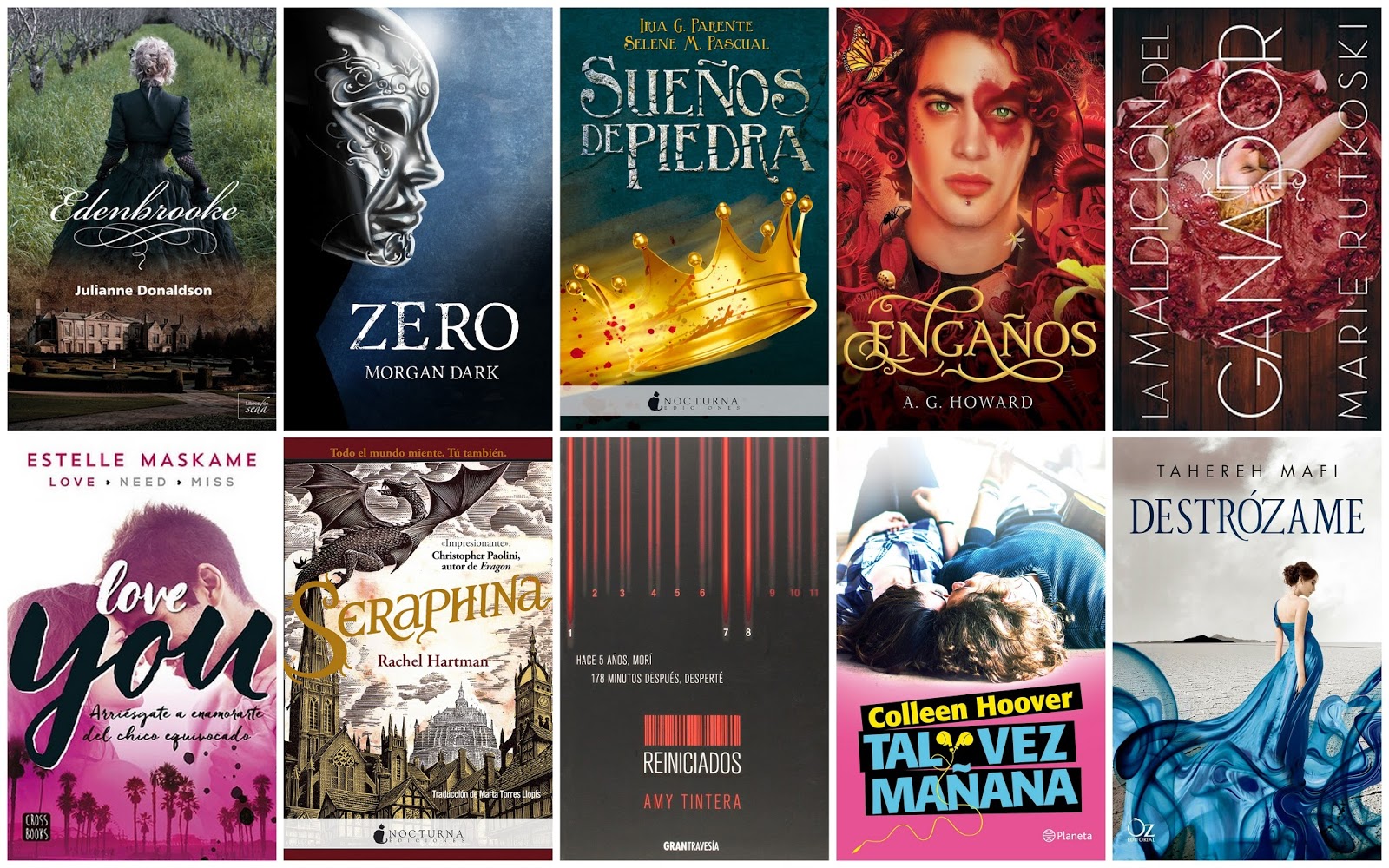 TOP TEN Libros que quiero leer este verano Lectora indomable