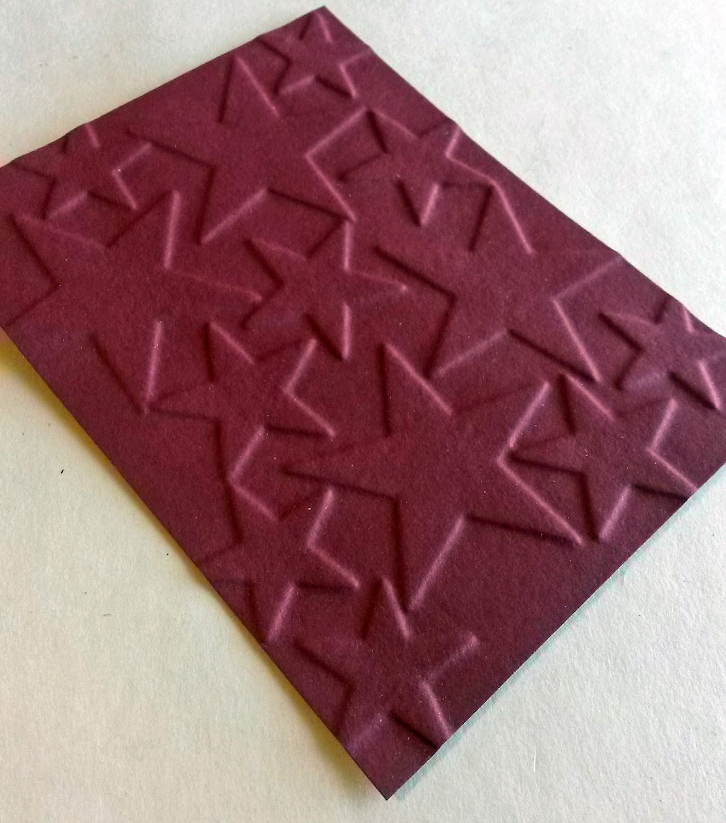 Paper Seedlings HANDMADE EMBOSSING PLATE