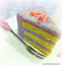 Yam Layer Sponge Cake Recipe Yam Layer Sponge Cake Recipe