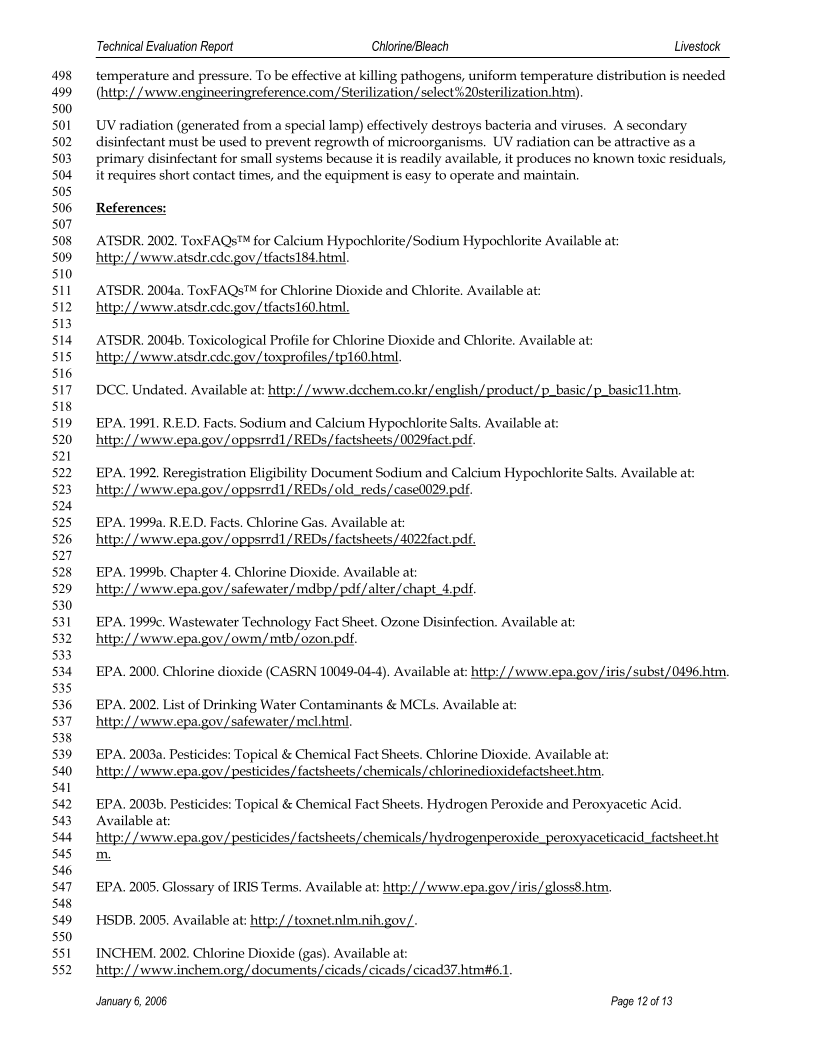 Nr.6DrStorchRecherchen Desinfektionsmittel Nr.6038Chlorine