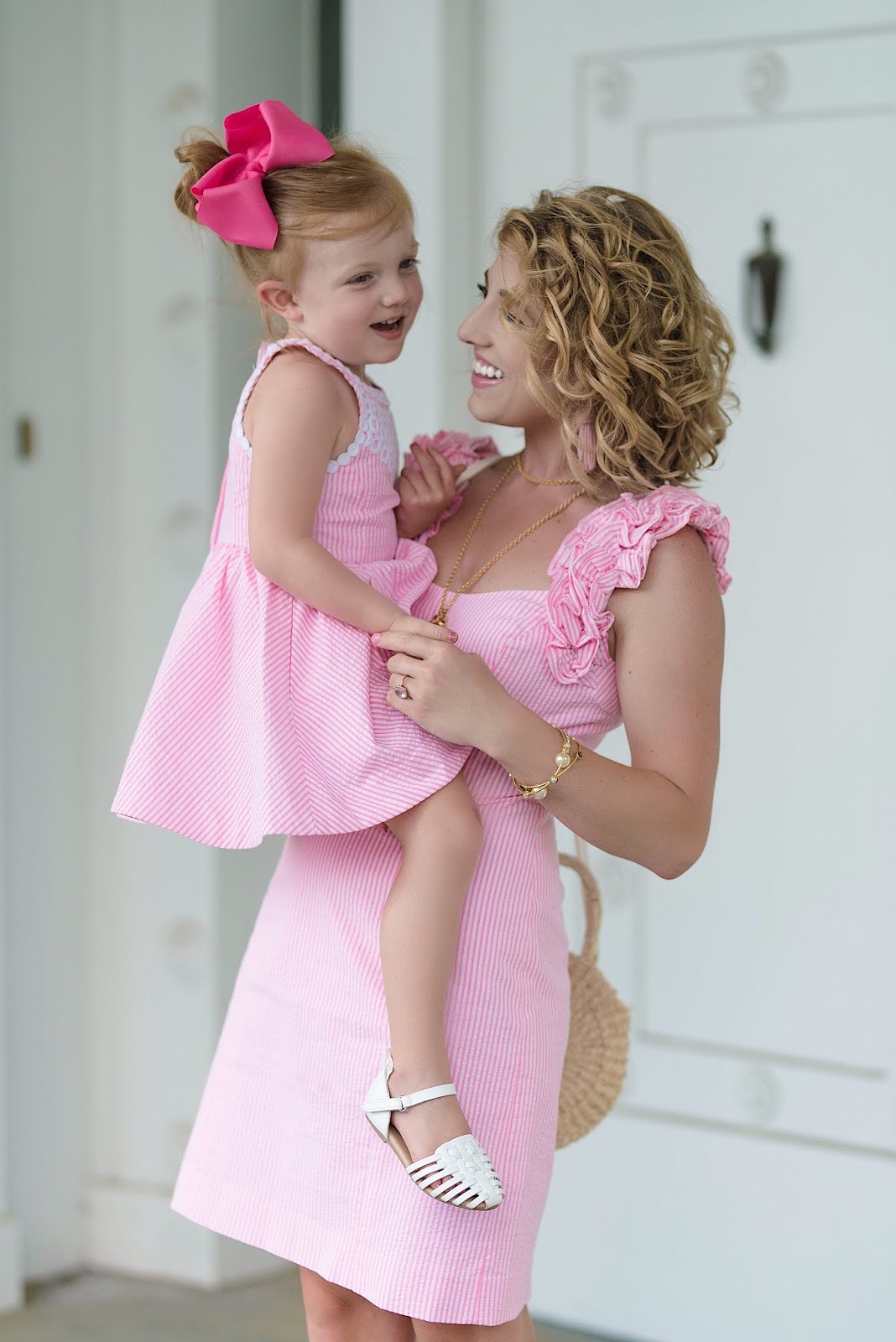 Lilly Pulitzer Mommy and Me Seersucker - Something Delightful Blog