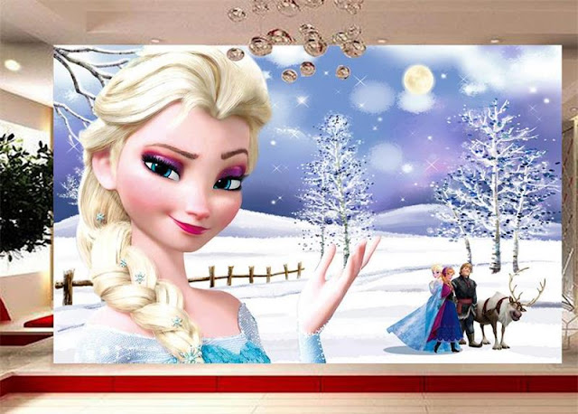 Wallmural Online Frozen Wall Mural Disney Frozen
