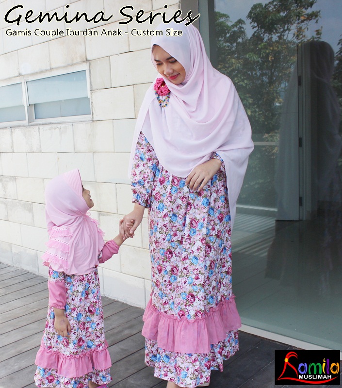 KOLEKSI GAMIS IDUL FITRI 2016 MYHIJABSHOP: Pusat Baju Gamis Couple Ibu