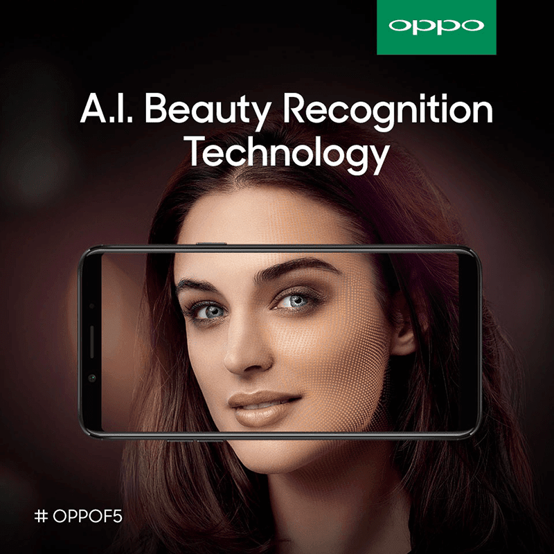 OPPO F5 To Feature A.I. Beauty Recognition Technology OPPO F5 To Feature A.I. Beauty Recognition Technology