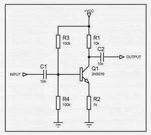 penguat common emitor