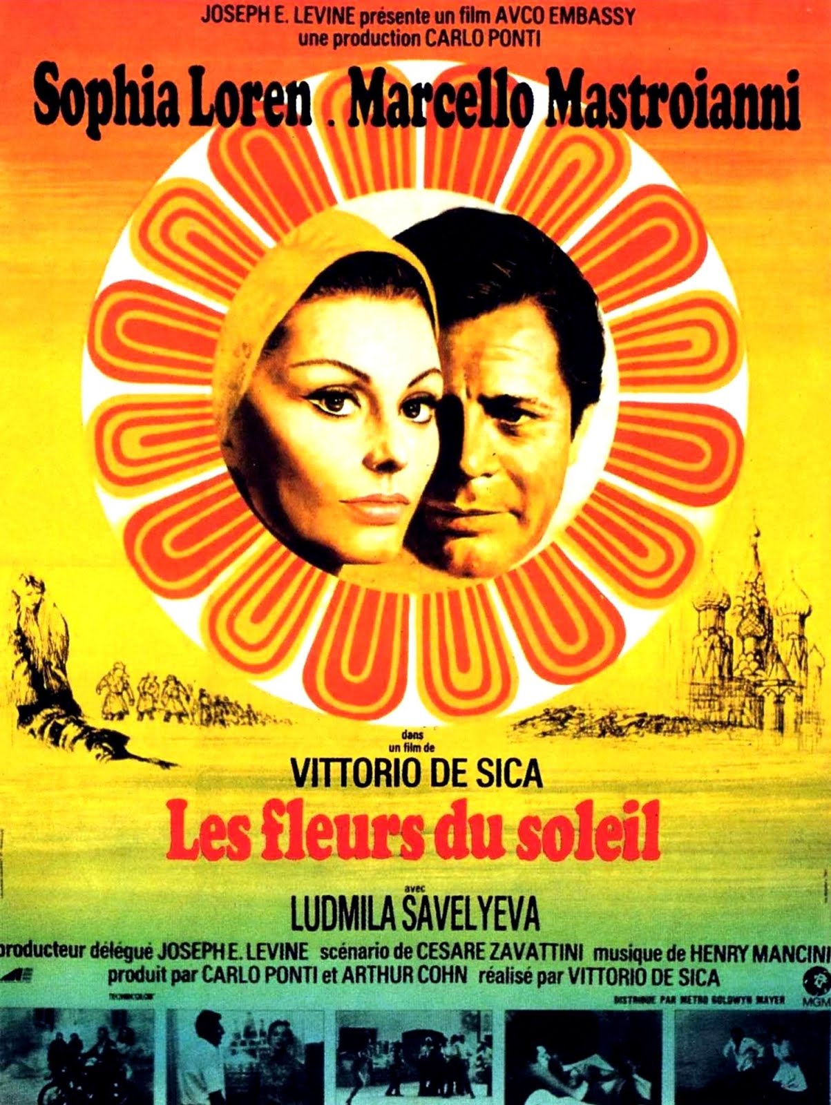 Les fleurs du soleil (1969) Vittorio De Sica - I girasoli (01.07.1969 / 01.1970)