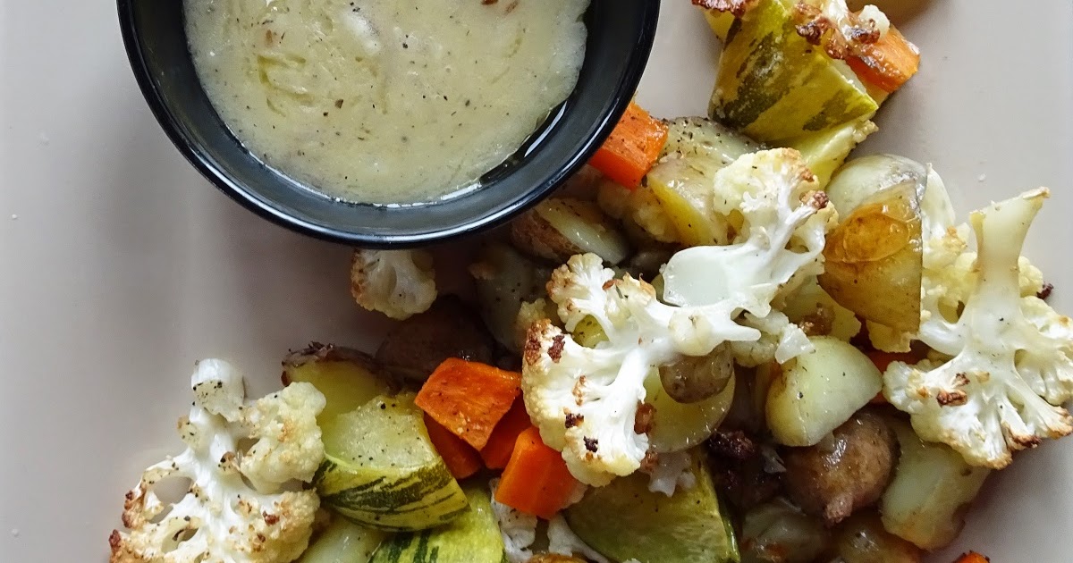 Quick & Easy Recipe! Roasted Garden Veggies With Butter Sauce