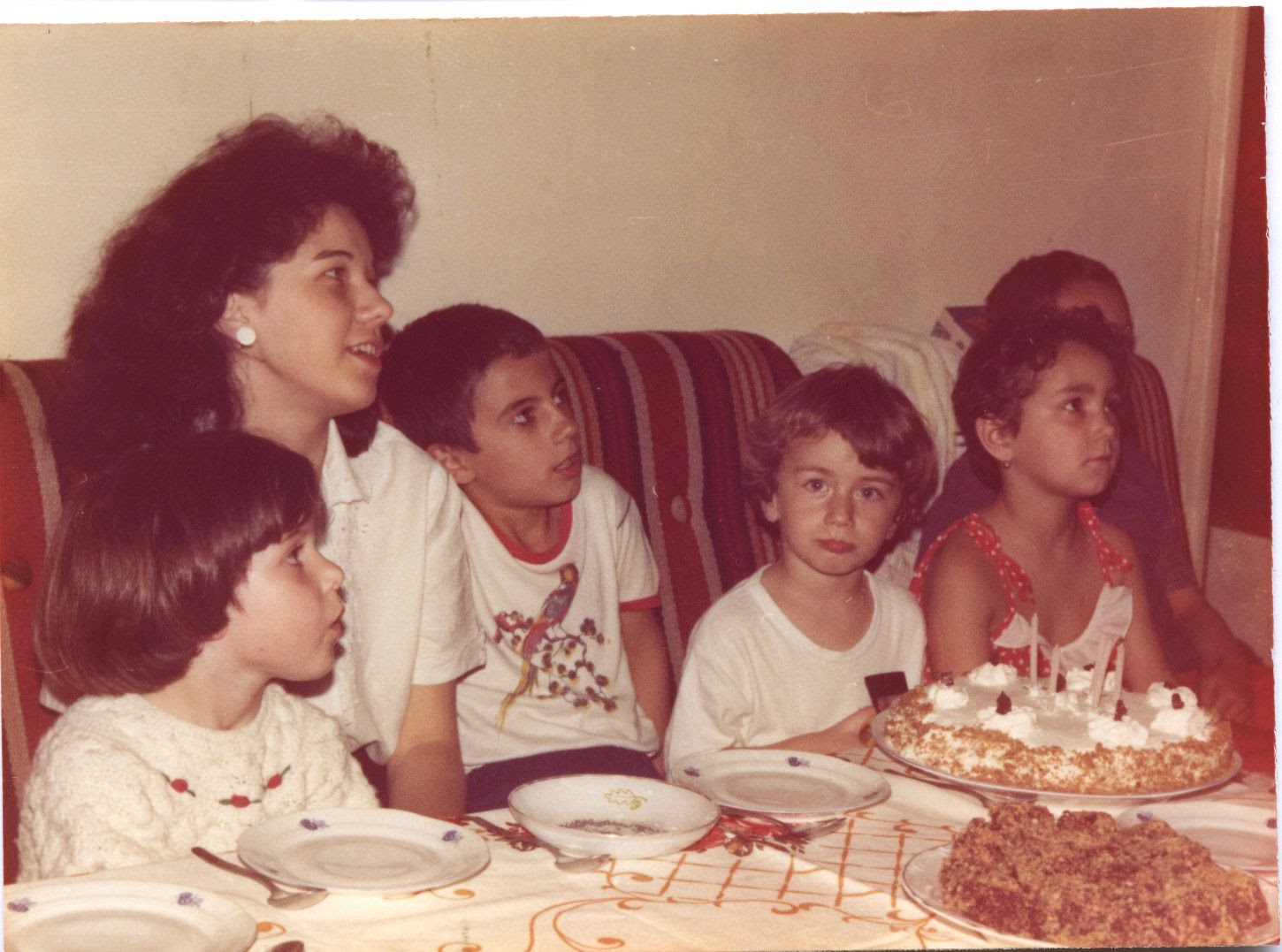 Olivia Maria, Silviu Marcov, Silviu Jr.Craciunas, Irina's Birthday, May 17, 1985 Bucharest