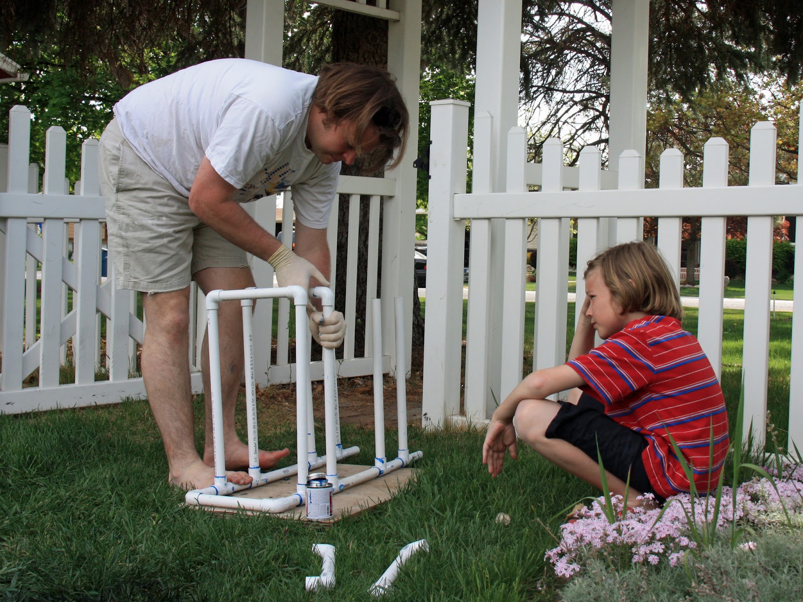 Morningstar Happenings How to make your own bike rack