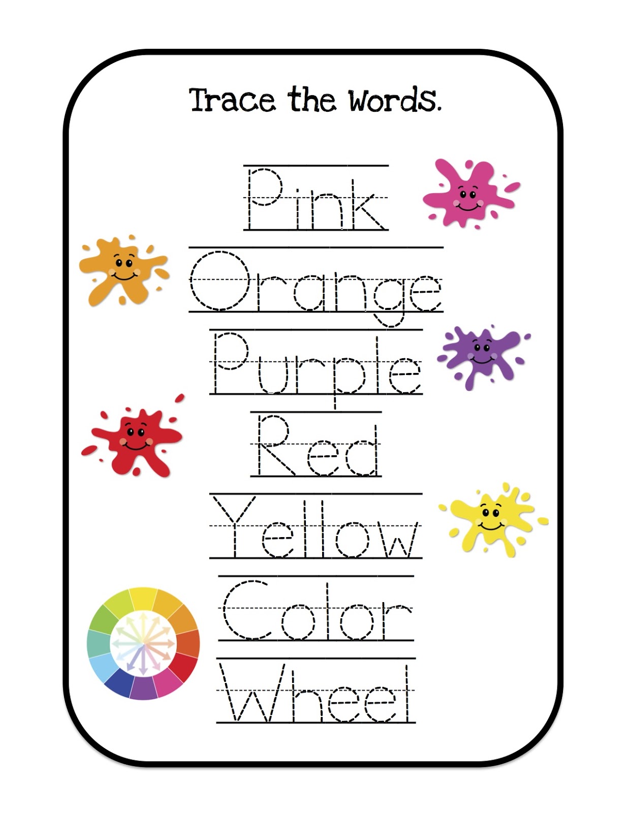 Free Activity Pages For Preschoolers