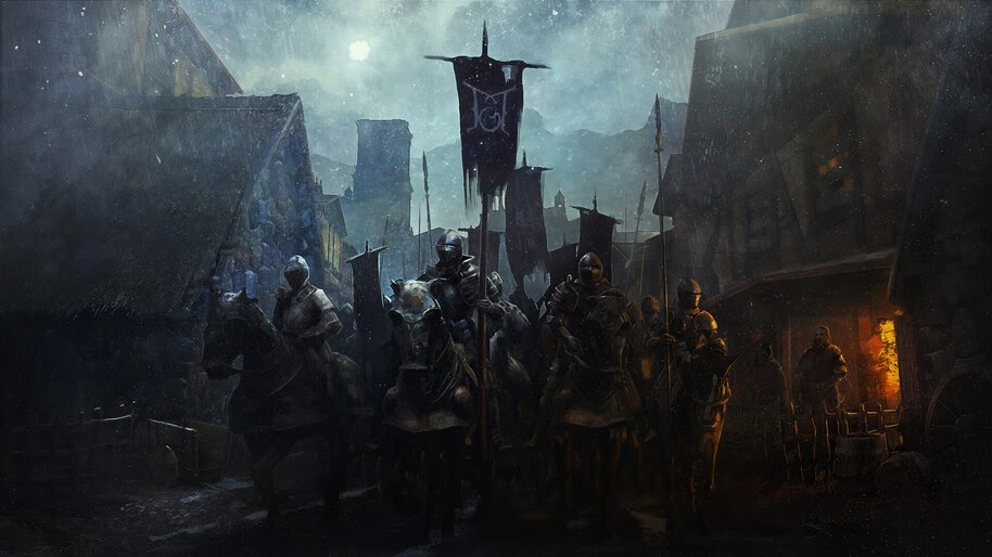 Knight, Army, Fantasy, Medieval, 4K, #4.995
