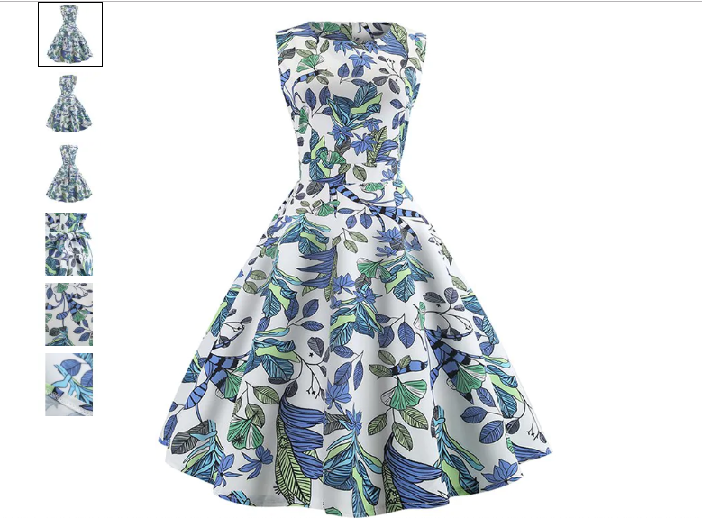  Vintage Spring Dresses-Dresslilly-MariEstilo