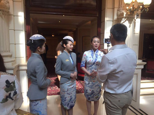 Hainan Airlines newest couture uniform unveiled at Paris Fashion Week