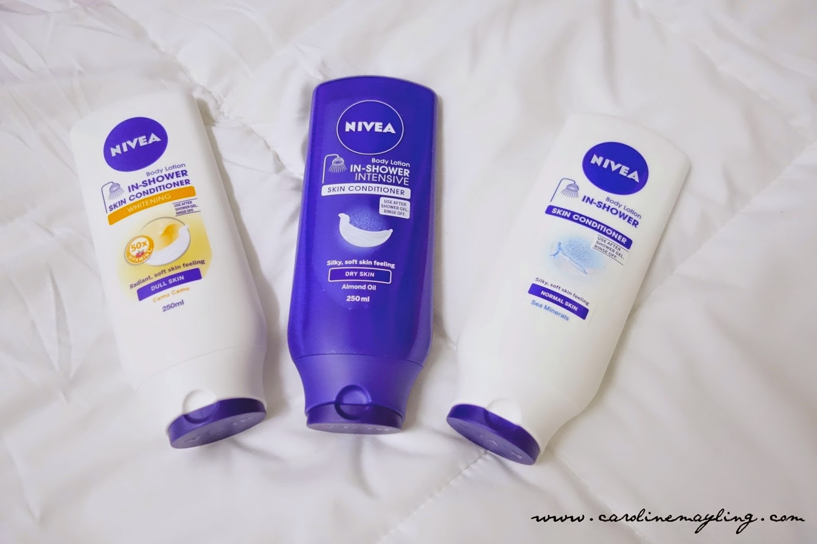 I LOVE NIVEA InShower Body Lotion! carolinemayling