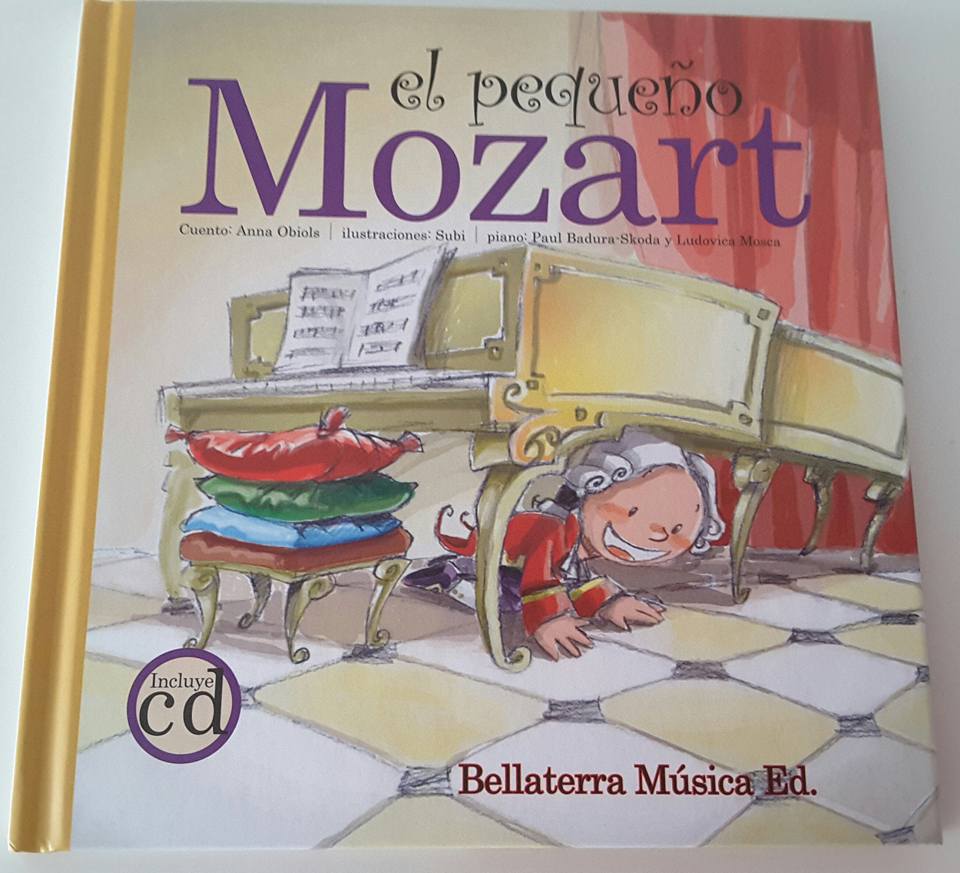 Creciendo con libros y juegos LIBROS MUSICALES EL PEQUEÑO MOZART