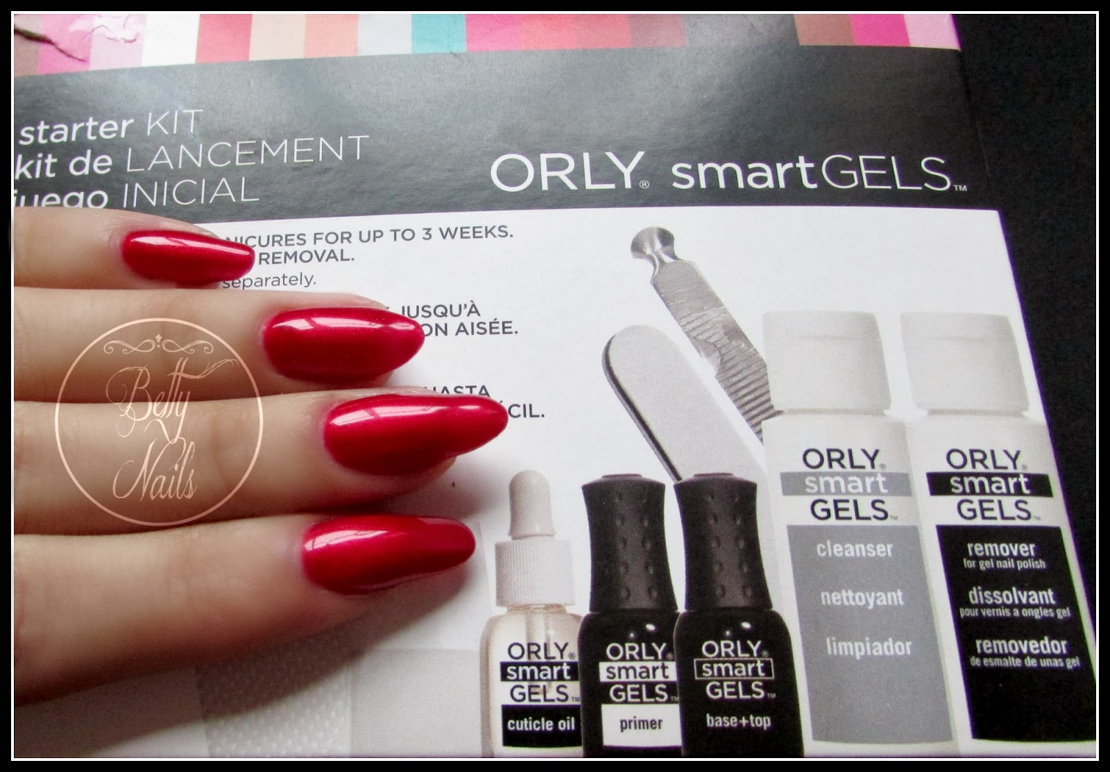 Betty Nails Orly Smart Gels How Apply Guide To Gel Nails at Home