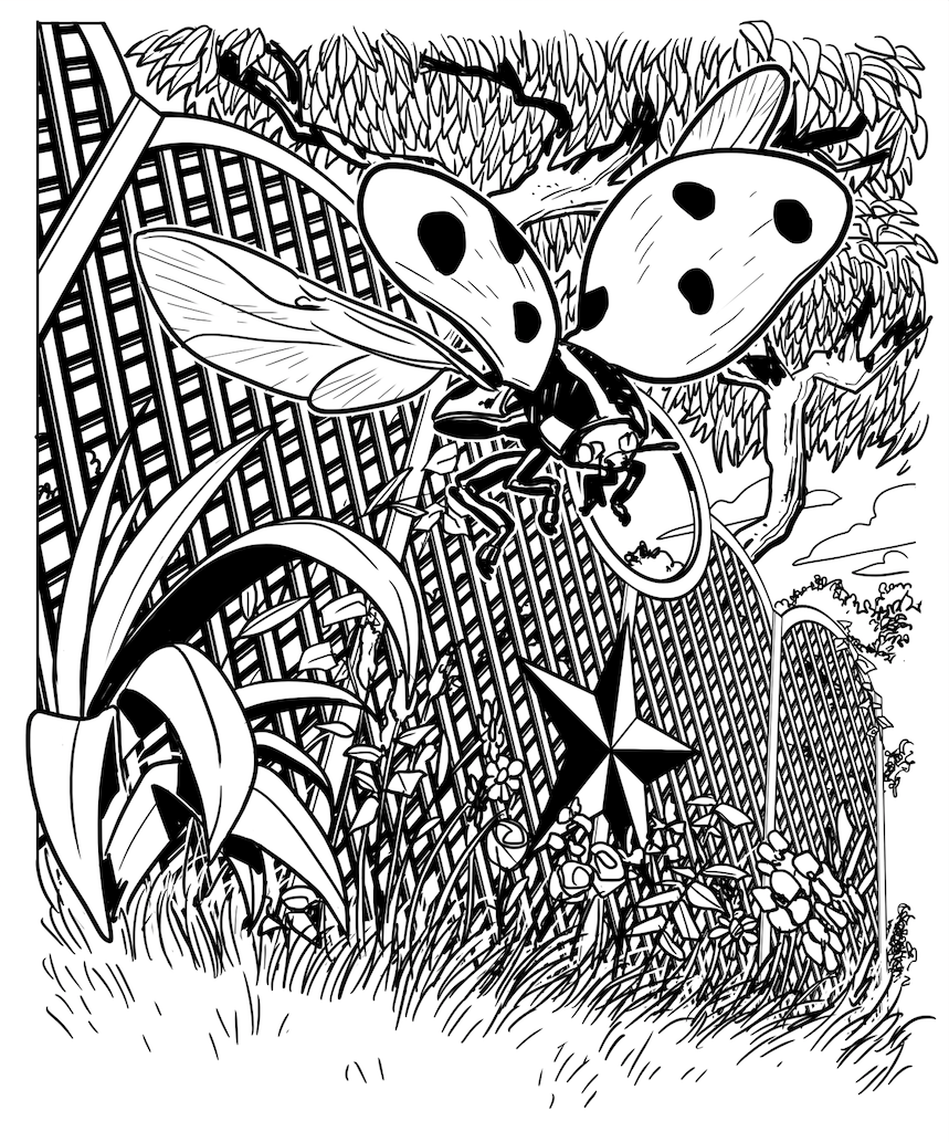 Cohn(an) the Scribarian: CRAYOLA ADULT COLORING BOOK ART