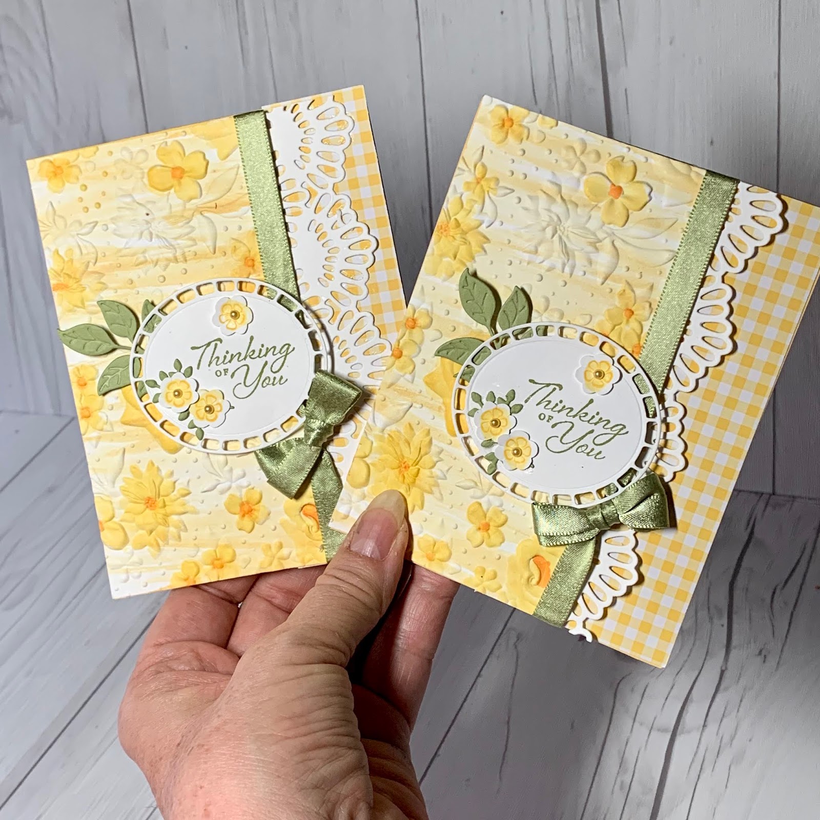 Stampin' Up! Country Floral Embossing Folder Stamped Sophisticates