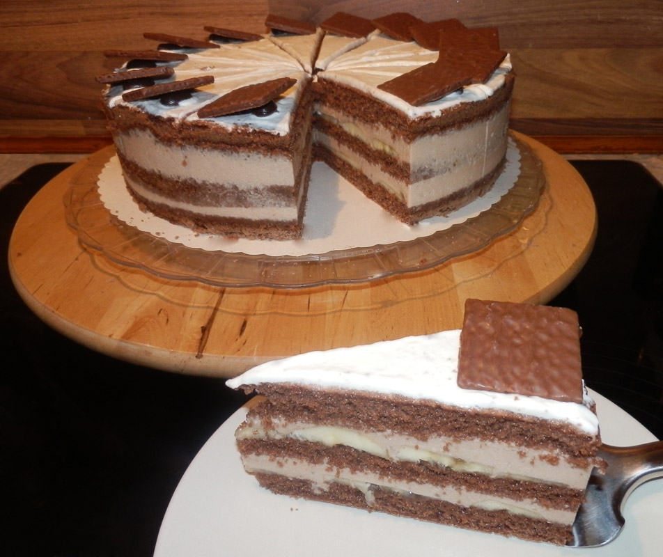 Diese, Solche und Andere Rezepte: Bananen-Eierlikör-Torte