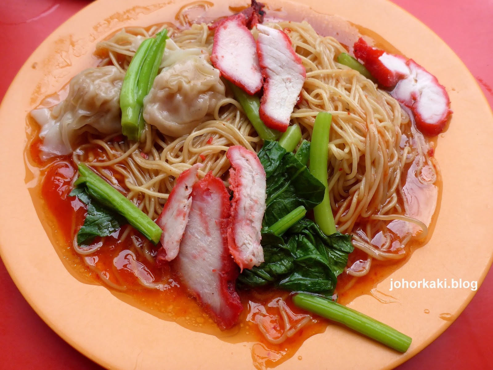 Tried Tasted Best Johor Wanton Mee Worth The Causeway Jam Johor Kaki Travels For Food