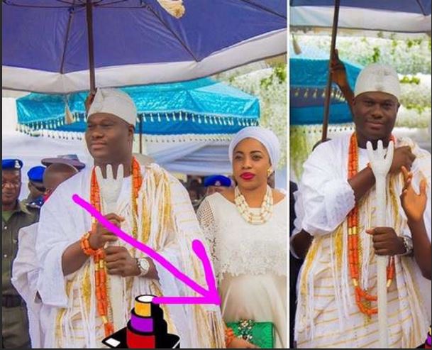 Olori, Wife to Ooni Of Ife Spotted With A Baby Bump  