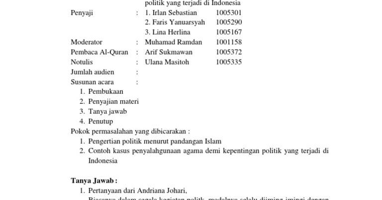 7 contoh notulen rapat terlengkap dilengkapi dengan cara 7 contoh notulen rapat terlengkap dilengkapi dengan cara