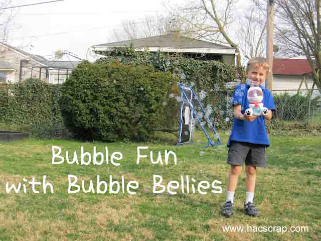 Blowing Bubbles in the Backyard