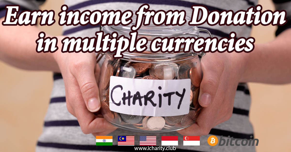 Extra income from online Donators all around the world. 